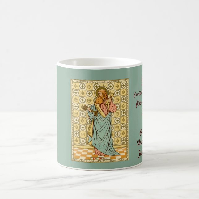 Taza De Café San Pedro el Apóstol (RLS 14) Café Mug 1 (Centro)