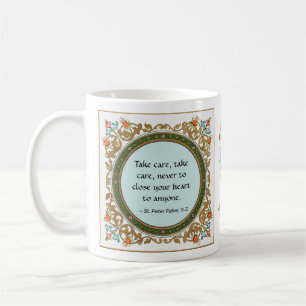 Taza De Café San Pedro Faber (BK 051; cita famosa)