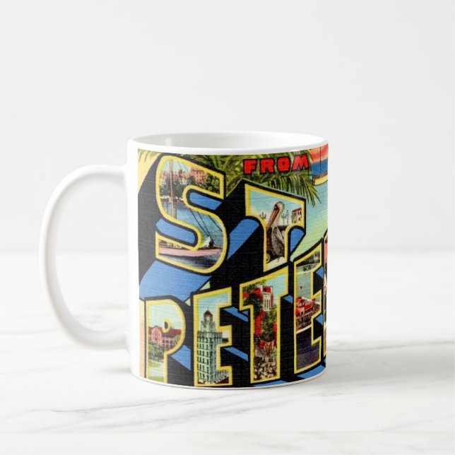 Taza De Café San Petersburgo Florida (Izquierda)