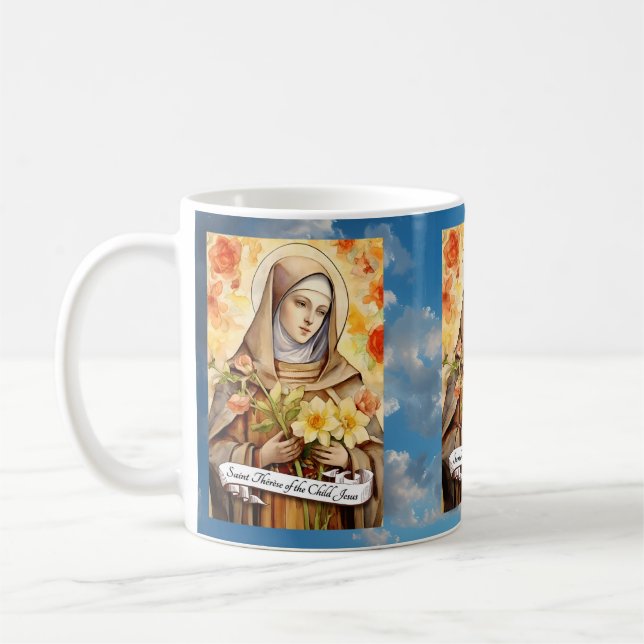 Taza De Café San Térèse del Niño Jesús (Izquierda)