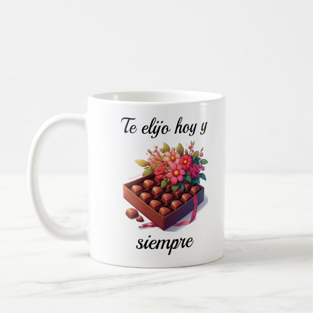 Taza de café San Valentín (Izquierda)