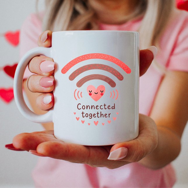 Taza De Café San Valentín de amor moderno (Subido por el creador)