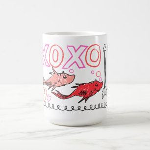 Taza De Café San Valentín de Dr. Seuss Diseño XOXO
