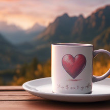 San Valentín mug cream a mi café lata