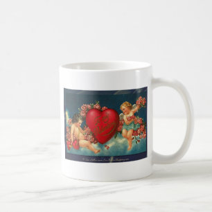 Taza De Café San Valentín Victoriano A Mi San Valentín