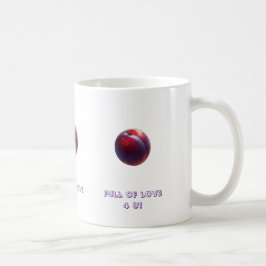 Taza De Café San Valentines Ciruela