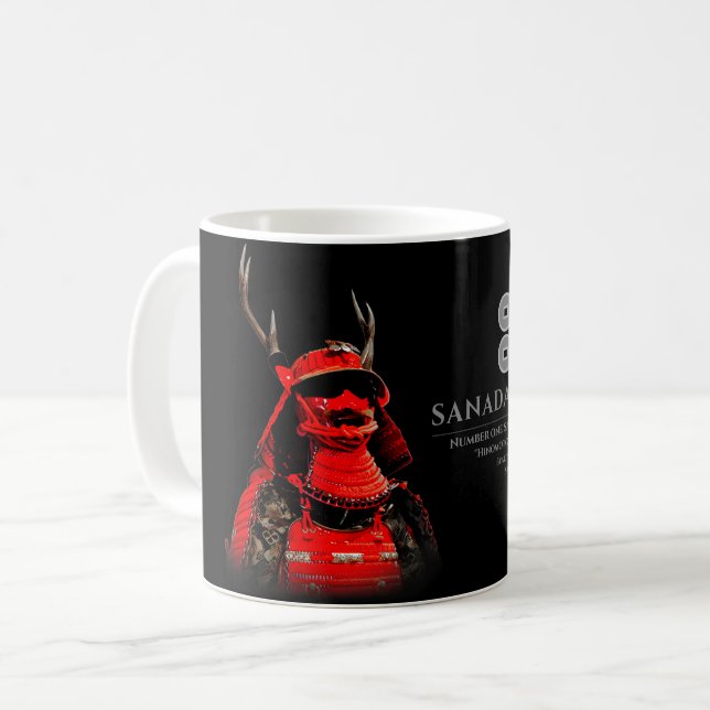 Taza De Café SANADA YUKIMURA (Red ver.) (Anverso izquierdo)