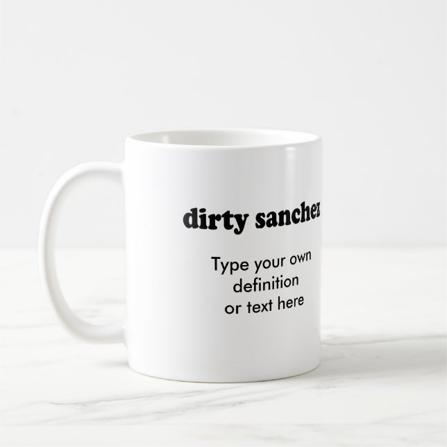 TAZA DE CAFÉ SÁNCHEZ SUCIO (Izquierda)