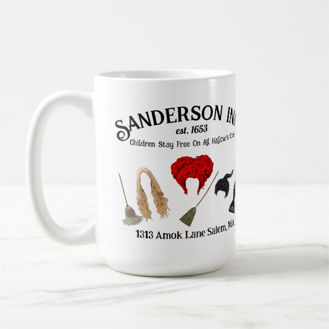Taza De Café Sanderson Inn Halloween Mug (Izquierda)
