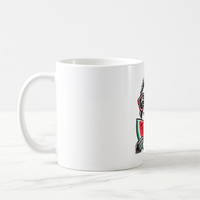 Taza De Café sandía de Guay Sloing Eating (Izquierda)