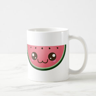 Taza De Café Sandía de Kawaii
