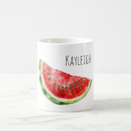 Taza De Café Sandía roja verde