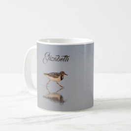 Taza De Café Sandpiper de playa personalizado