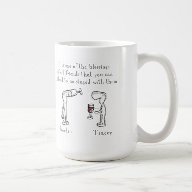Taza De Café Sandra   y Tracey (Derecha)