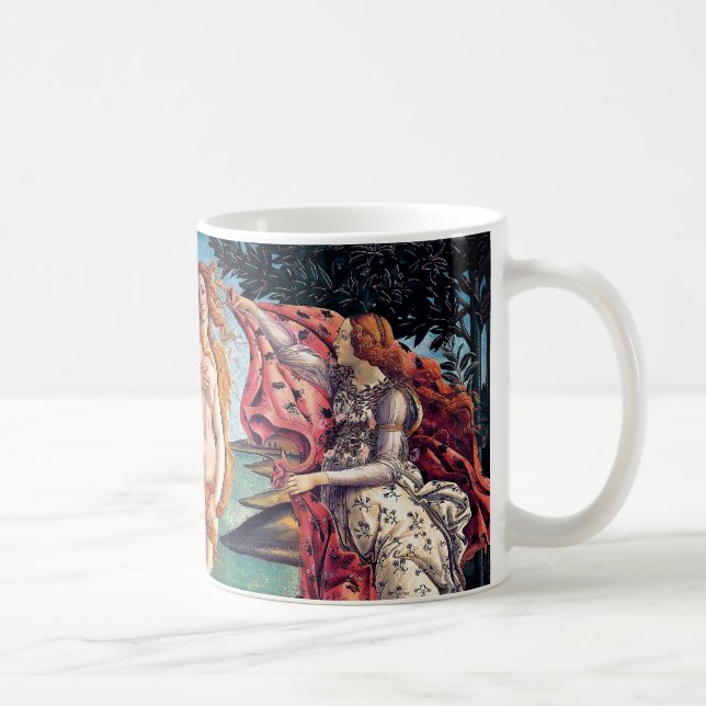 Taza De Café Sandro Botticelli - El nacimiento de Venus - Arte  (Derecha)