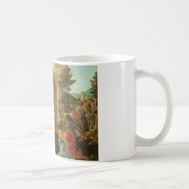 Taza De Café Sandro Botticelli - La Adoración del Magi (Derecha)