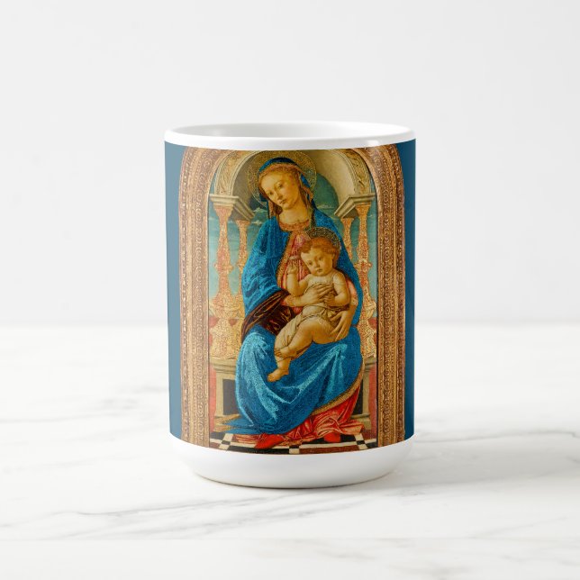 Taza De Café Sandro Botticelli Madonna and Child c 1470 (Centro)