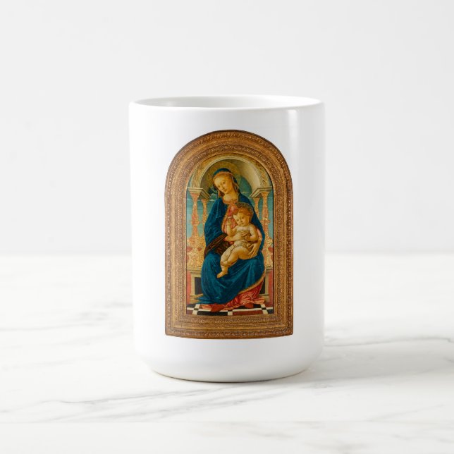 Taza De Café Sandro Botticelli Madonna and Child c 1470 (Centro)