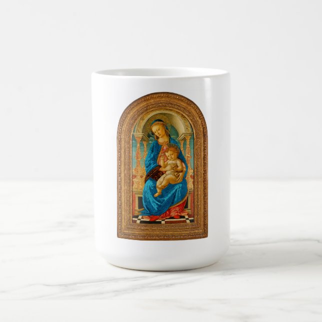 Taza De Café Sandro Botticelli Madonna and Child c 1470 (Centro)