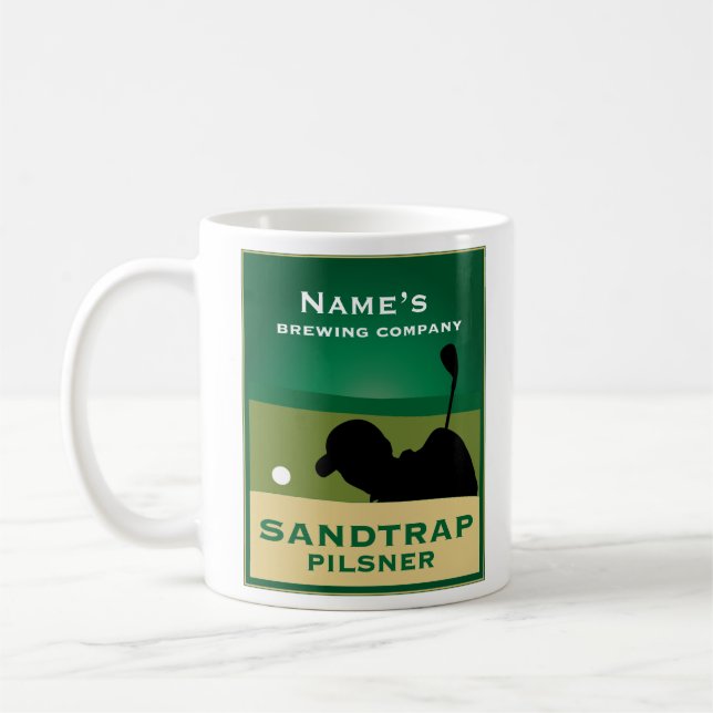 Taza De Café Sandtrampa Pilsner Mug (Izquierda)