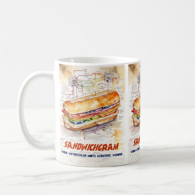 Taza De Café Sándwich (Izquierda)