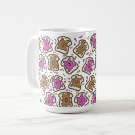 Taza De Café Sandwich de PBJ