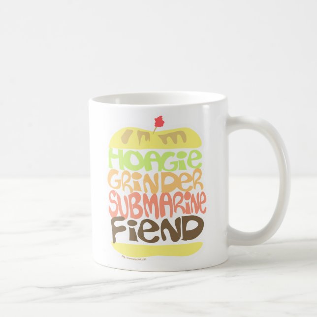Taza De Café Sandwich Fiend (Derecha)