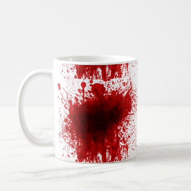 Taza De Café Sangre (Izquierda)