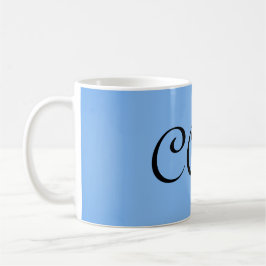 Taza De Café Sangria Cornflower Blue