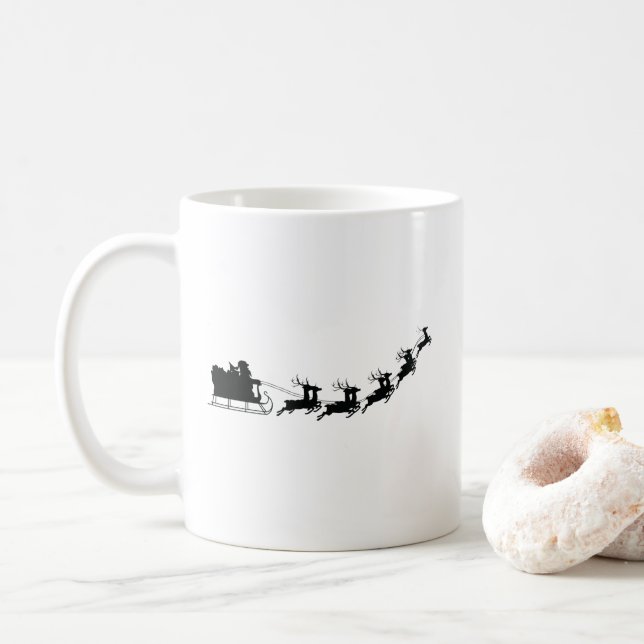 Taza De Café Santa  (Con donut)