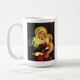 Taza De Café Santa Ana y la Virgen María