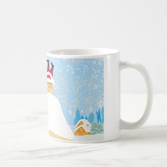 Taza De Café santa atascada en la chimenea (Derecha)