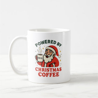 Taza De Café Santa avivada por los Navidades Coffee Mug