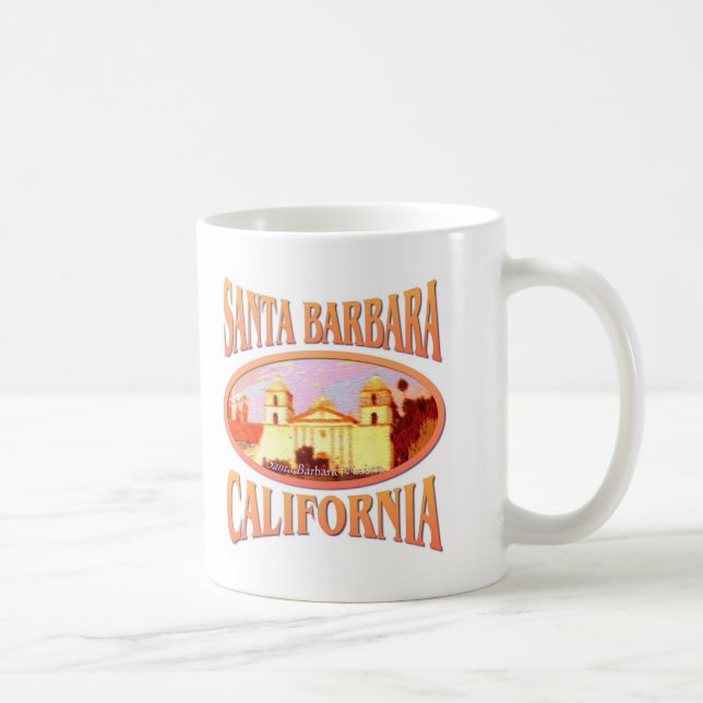 Taza De Café Santa Barbara California (Derecha)
