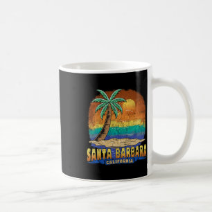 Taza De Café Santa Barbara California Vintage Molestias Souven