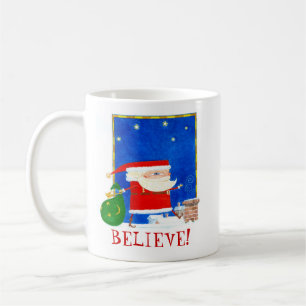 Taza De Café Santa Believe Mug