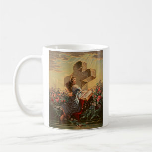 Taza De Café Santa Biblia y Cruz