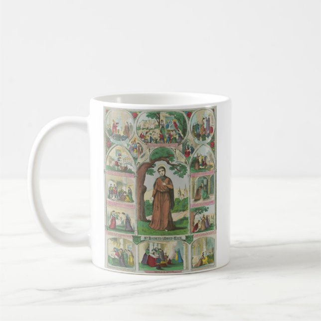Taza De Café Santa Brígida de Irlanda (Izquierda)