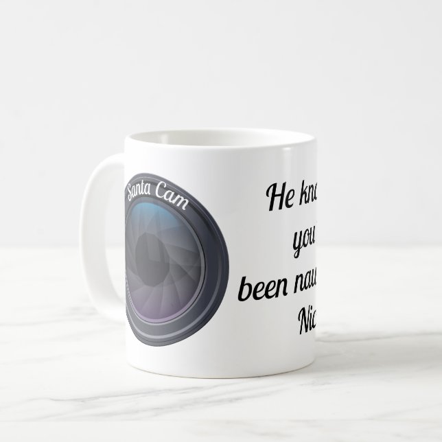 Taza De Café Santa Cam Coffee Mug (Anverso izquierdo)
