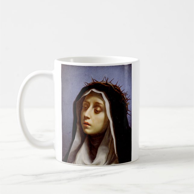 Taza De Café Santa Catalina de Siena (Izquierda)