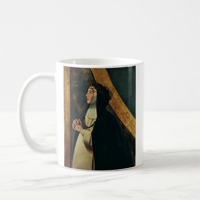 Taza De Café Santa Catalina de Siena por Juan Bautista Maino (Izquierda)