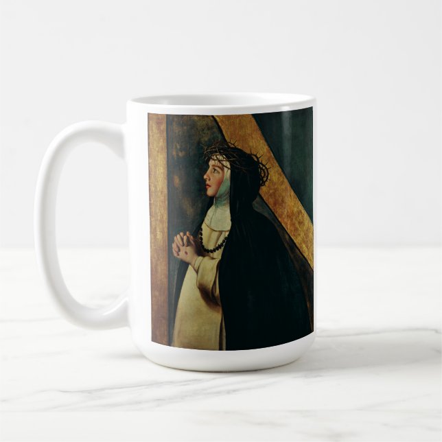 Taza De Café Santa Catalina de Siena por Juan Bautista Maino (Izquierda)