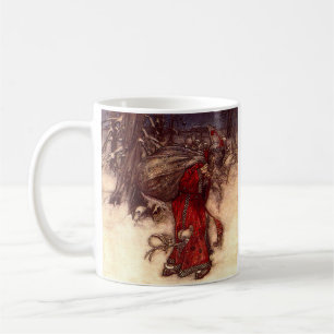 Taza De Café Santa Claus Arthur Rackham