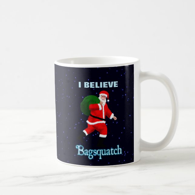 Taza De Café Santa Claus - Bagsquatch (Derecha)