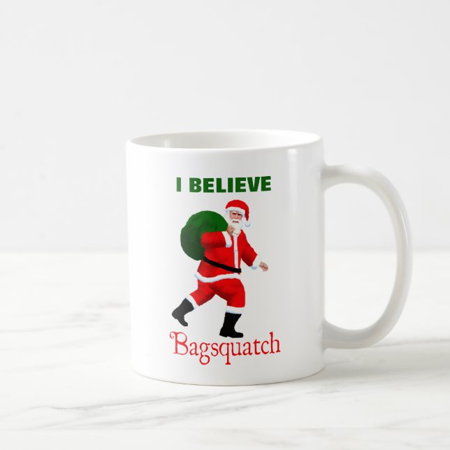 Taza De Café Santa Claus - Bagsquatch (Derecha)