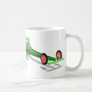 Taza De Café Santa Claus conduciendo un dragón