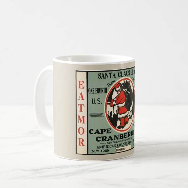Taza De Café Santa Claus Cranberries Mug (Anverso izquierdo)
