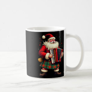 Taza De Café Santa Claus En El Típico Kilómetro Escocés Con Acc