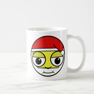 Taza De Café Santa Claus Face Navidades Coffee Mug