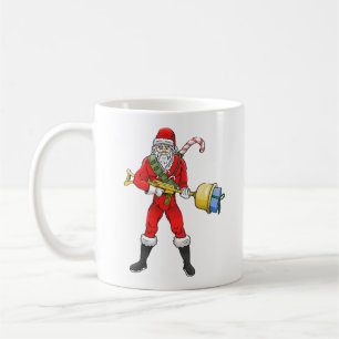 Taza De Café Santa Claus Feliz Navidad Parte 2